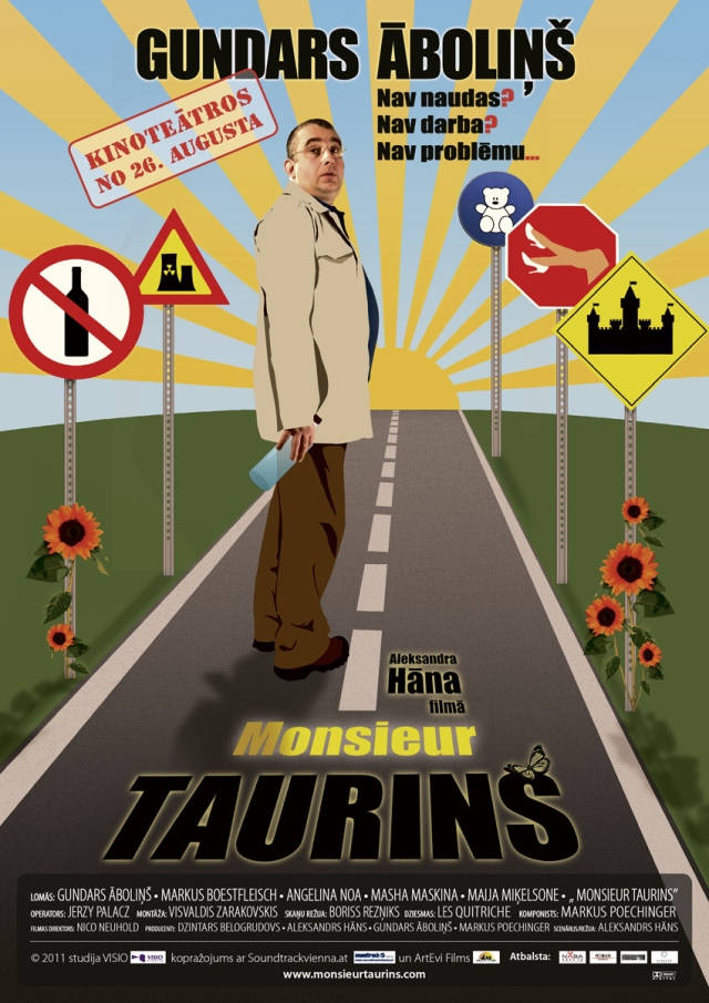 Monsieur Taurins Latvian Poster